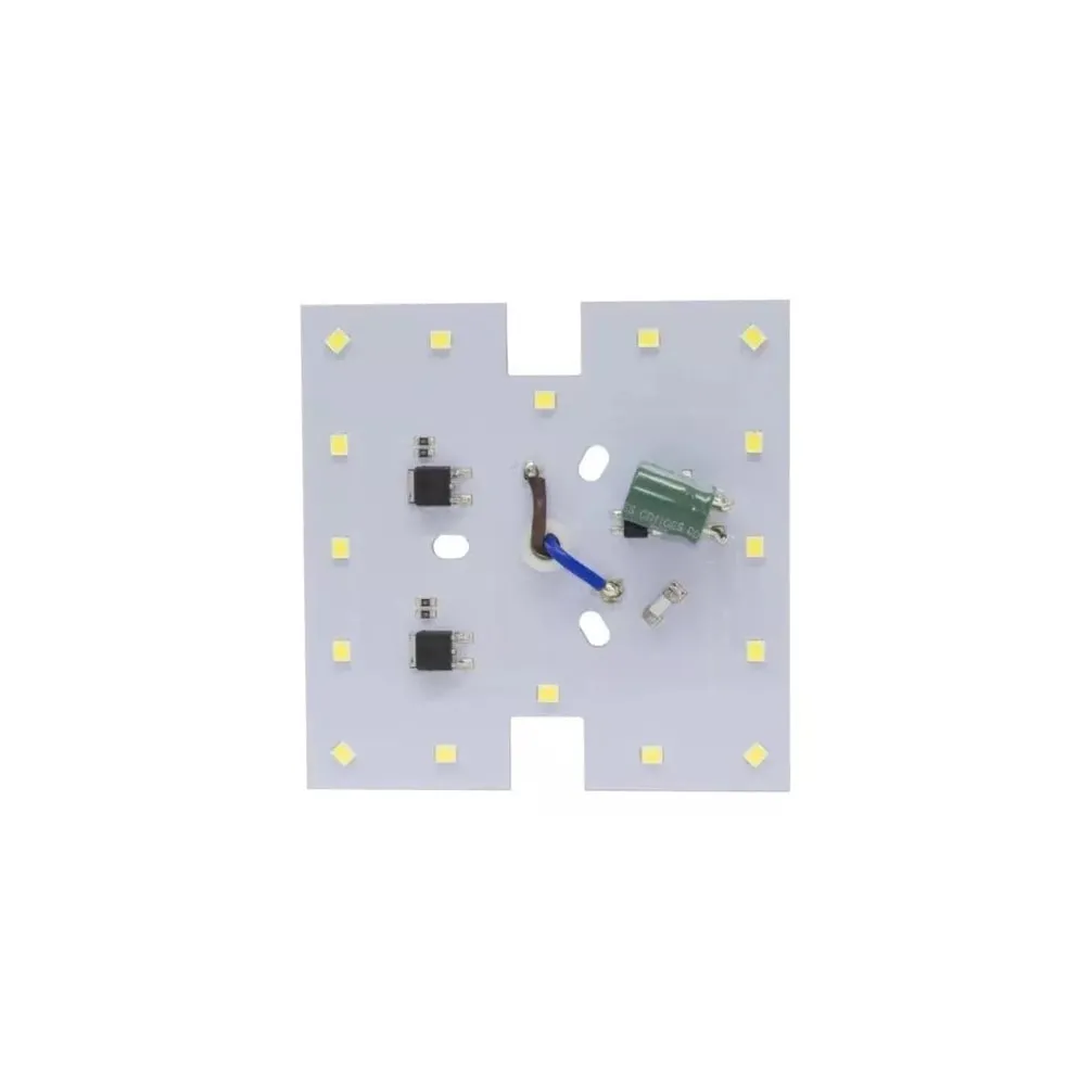 Placa Led Quadrada 8cm 20w 6500k Branco Frio 127v Llumm